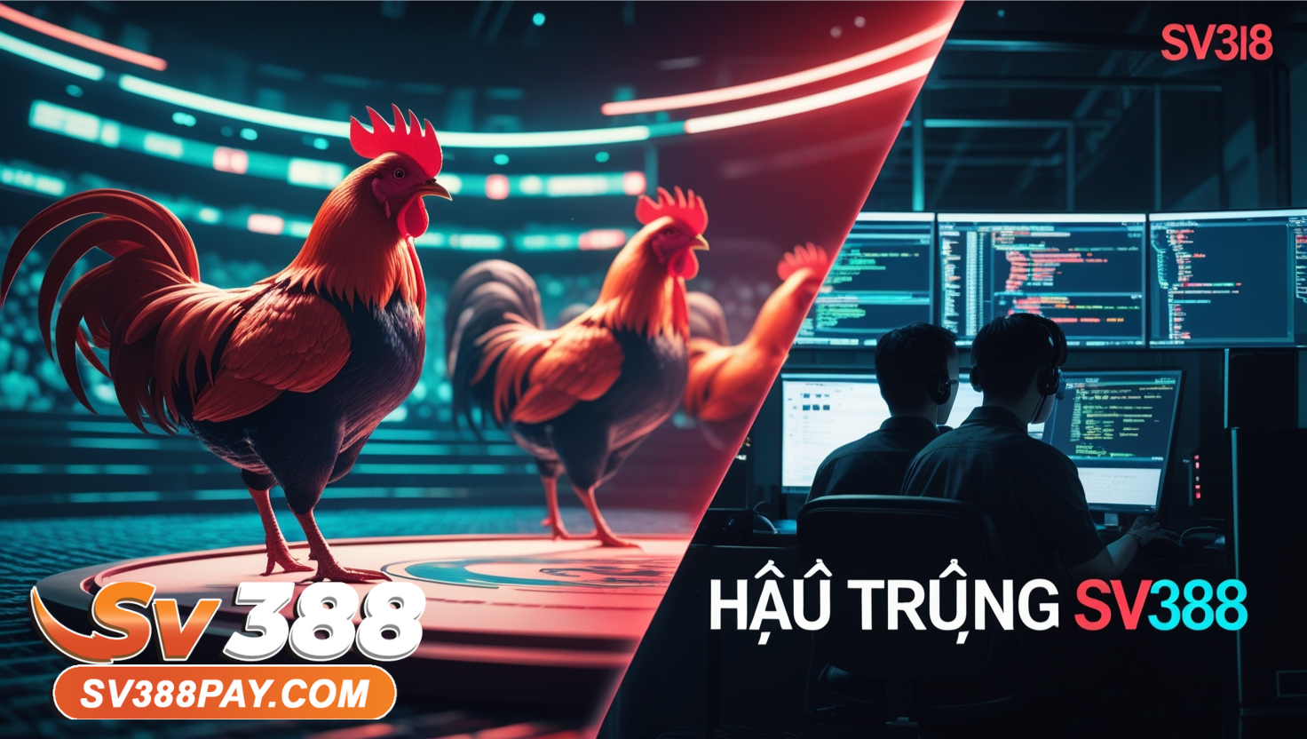 hậu trường SV388 phát sóng đá gà