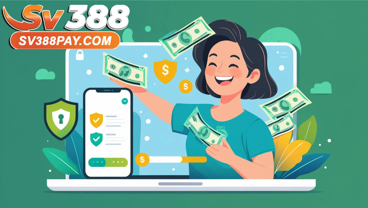 quy trình rút tiền trên SV388